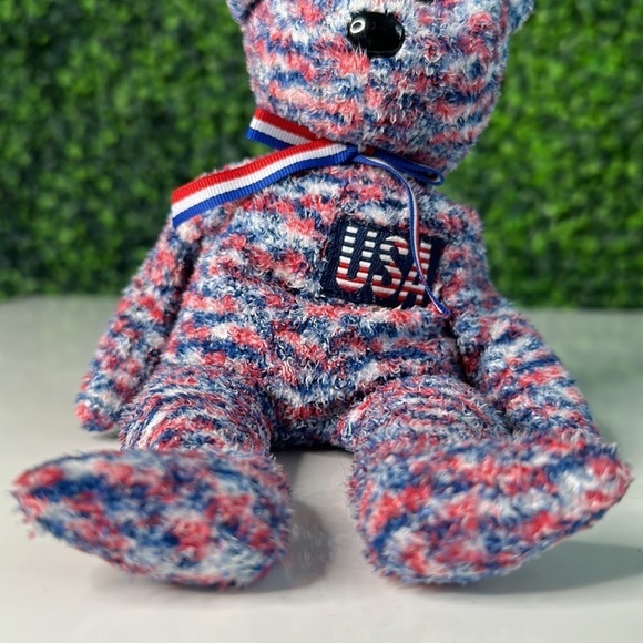 Rare Ty Beanie Babies "USA" Bear - Limited Edition Collectible 🌟 - Picture 6 of 11